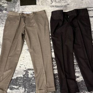 Brooks Brothers Black and Tan Dress bundle Pants